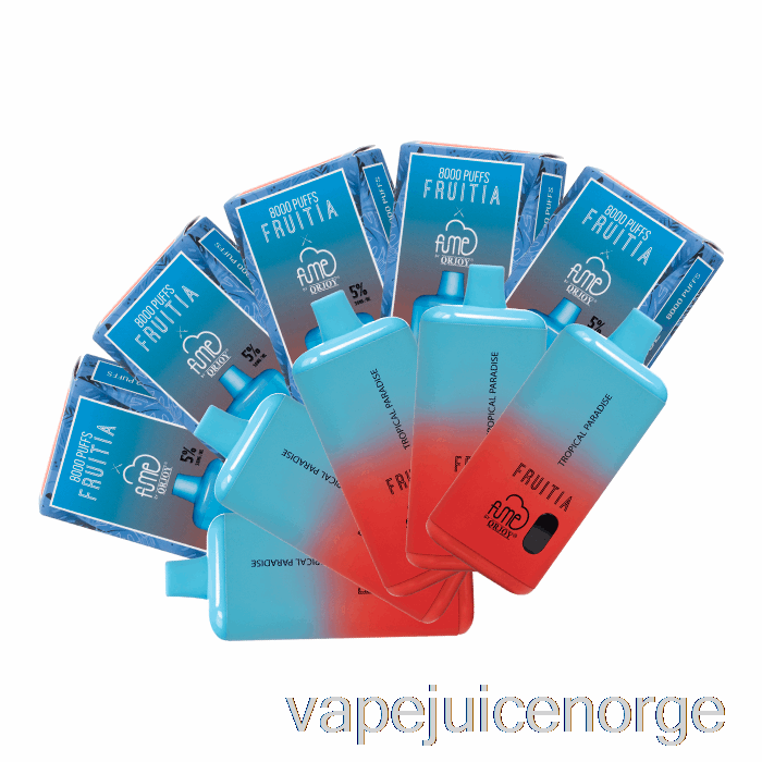 Vape Norge [10-pakning] Fruitia X Fume 8000 Engangs